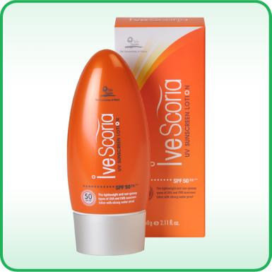 IveScoria Sun Screen Lotion - ซันสกรีน โลชั่น อิีสโกเรีย ขนาด 60 กรัม